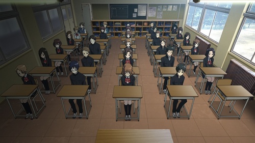  Which one of these students died first in the anime?