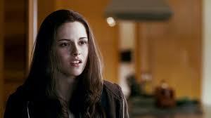 Who is Bella looking at in this scene?