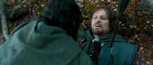  Boromir: "They _____ the little ones."