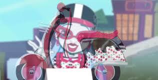 Who 偷了 the scooter of ghoulia in the episode the need for speed?