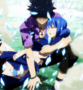  In S-Class trial arc, who was about to kill Juvia before Gray save her?