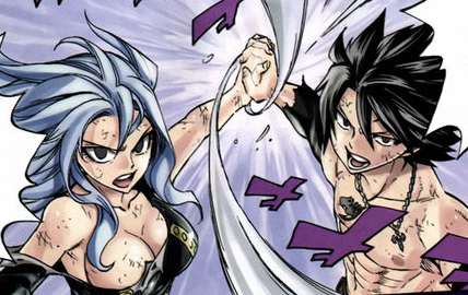  Who feel touched seeing Gray and Juvia joining hands to combine their magic?