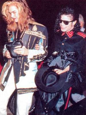  Who is this lady in the photograph with Michael