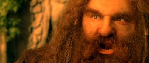 Gimli: "I will be dead before I see the Ring in the hands of ______!"
