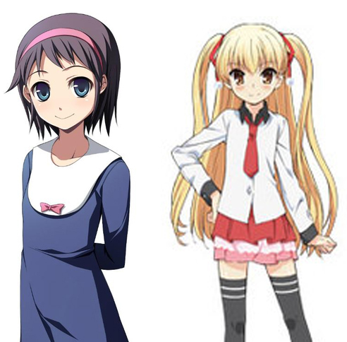 Who is the Voice Character Of this Two Girls?