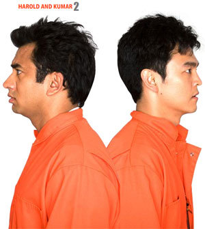  True/False: Both characters of 'Harold & Kumar Go to White Castle' were on the show