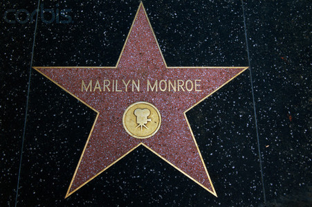  Marilyn Monroe's Hollywood Walk of Fame . What jalan ?