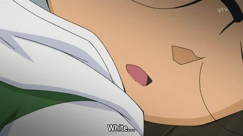  Conan: "White...". White means...