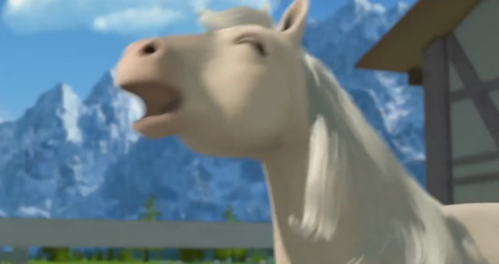 what is the name of chelsie's horse from Barbie and her sisters in a pony tail?