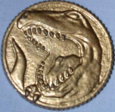  Who had the power of the Tyrannosaurus Power Coin