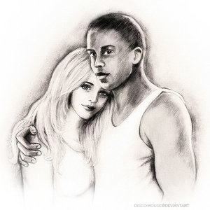  This drawing reminds tu of which two people