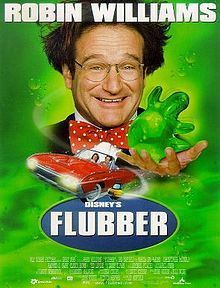 Who portrayed Robin Williams' love interest in the 1997 Disney film, "Flubber"