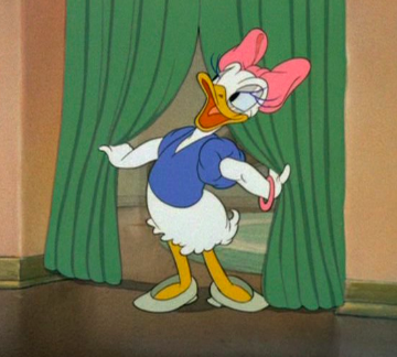 What year did Daisy Duck make her cartoon debut