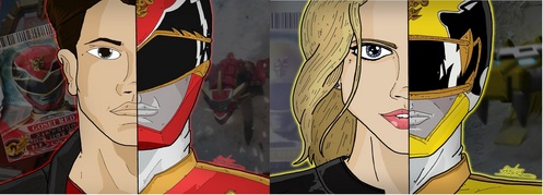 T/F These two rangers are from Megaforce
