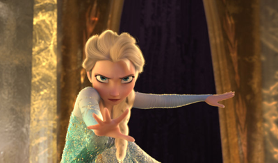  True または False: Elsa was originally intended to be the villain?