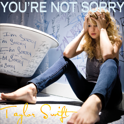  What remix of You're Not Sorry was made 의해 Taylor 빠른, 스위프트 의해 not using Mix me in2 Taylor Swift? (This is not created 의해 a fan)