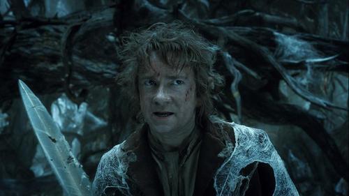  DOS - What did Bilbo say when he took the ring from the spider?