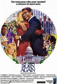 In the 1978 movie Born Again in order what 2 characters did Dean Jones & Dana Andrews play.  