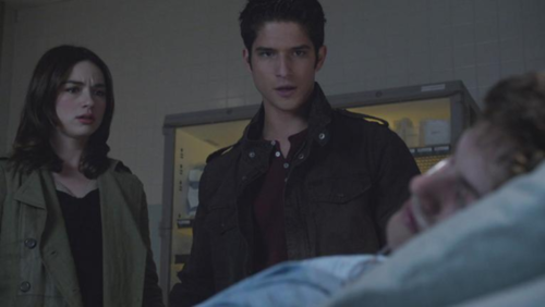 Who are Scott and Allison looking at in this scene.