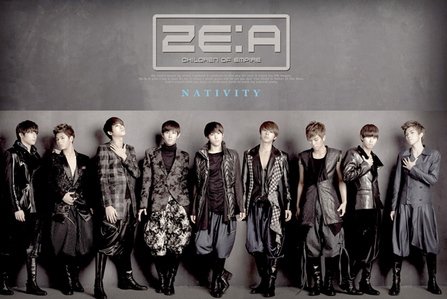  What was ZE:A's song debut?