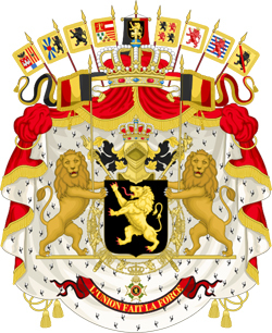  The mantel of arms of: