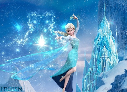  Elsa; born with the powers of ice یا cursed?