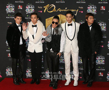 Which entertainment company did BIGBANG debut under?