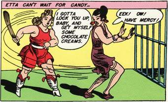  In WW's golden age comics, who was considered her (female) best friend?