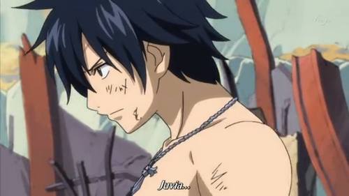  Is Gray worried about Juvia?