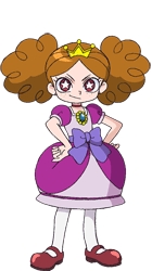  What is the color of transformation outfit of Princess Morbucks?