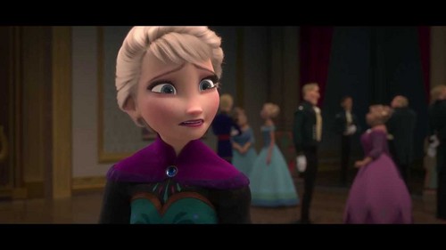  What is Elsa saying here?