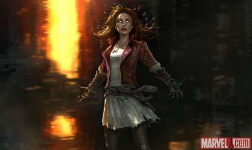 What is Scarlet Witch's real name?
