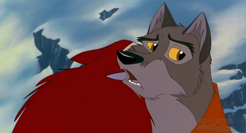 When Jenna gave Balto her bandana and then nuzzled him, why did Luk cry?