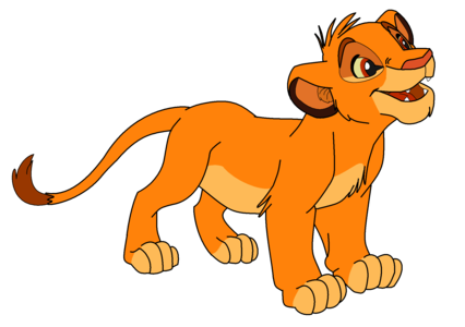  T/F. Simba never mentioned as a prince when he was a cub .
