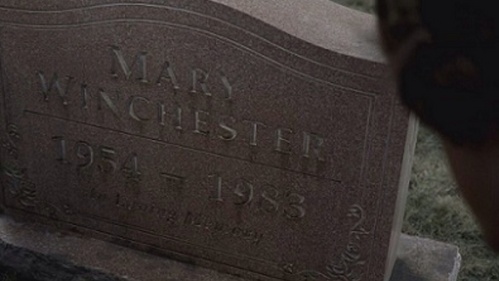 Where is Mary Winchester's grave?