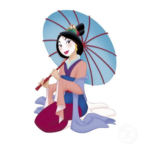  What is the name of the dress Fa Mulan is wearing?
