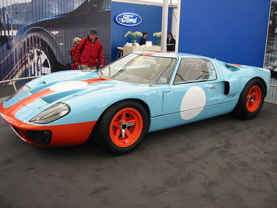  Ford GT40 won the Le Mans 24 for the first time in what tahun ?