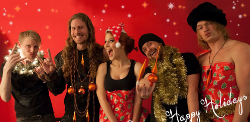  クリスマス Greetings from the 音楽 bands: who are they?