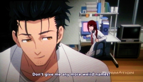  What name does Okabe call Kurisu?