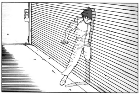 Akira- what is happening to Kei in this panel of the manga?