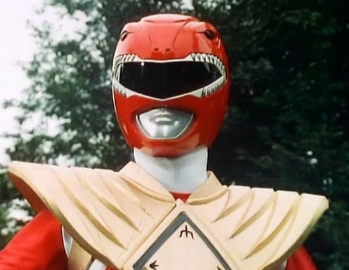 What is the name of the red ranger in Kyōryū Sentai Zyuranger?