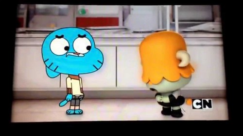  Who is with Gumball?