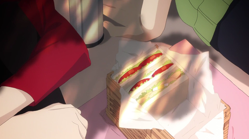 Food in anime: Sandwiches in?