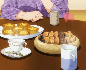  chakula in anime: Egg tarts, osembe, and chai in?