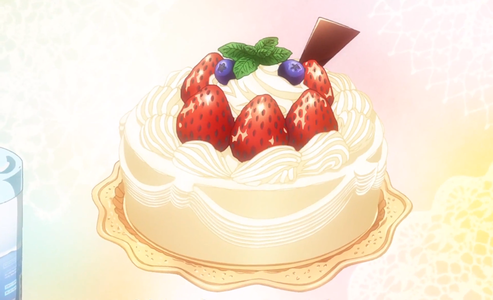 Food in anime: Strawberry shortcake in?