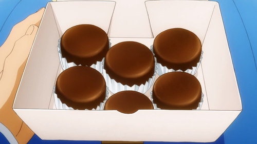 Food in anime: Mini sachertortes in?