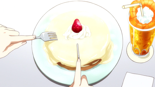  comida in anime: Pancake in?