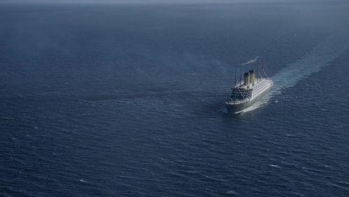  Who travels in this ship at the end of "And They Were Enemies" (2x10)?