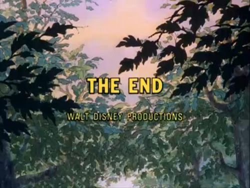 Let's guess what movie's "The End" is.