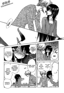  In the manga, in what chapter did Usui mouth-feed some चॉकलेट to Misaki?